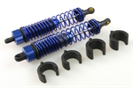 FRONT ALU. CAP. SHOCKS+SPACERS (2)